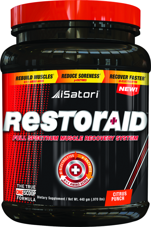 iSatori Releases RestorAID™, FullSpectrum Muscle Recovery System, to